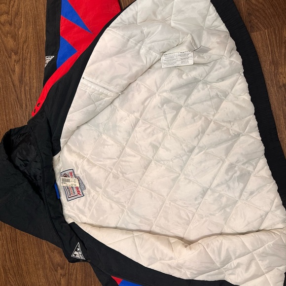 VTG Montreal Canadiens APEX BomberJacket Men’s Size Large SharkTooth NHL Red 90s - Picture 7 of 8